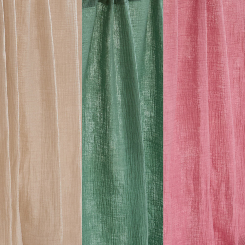 IKEA Kura Vorhang aus Musselin-Stoff