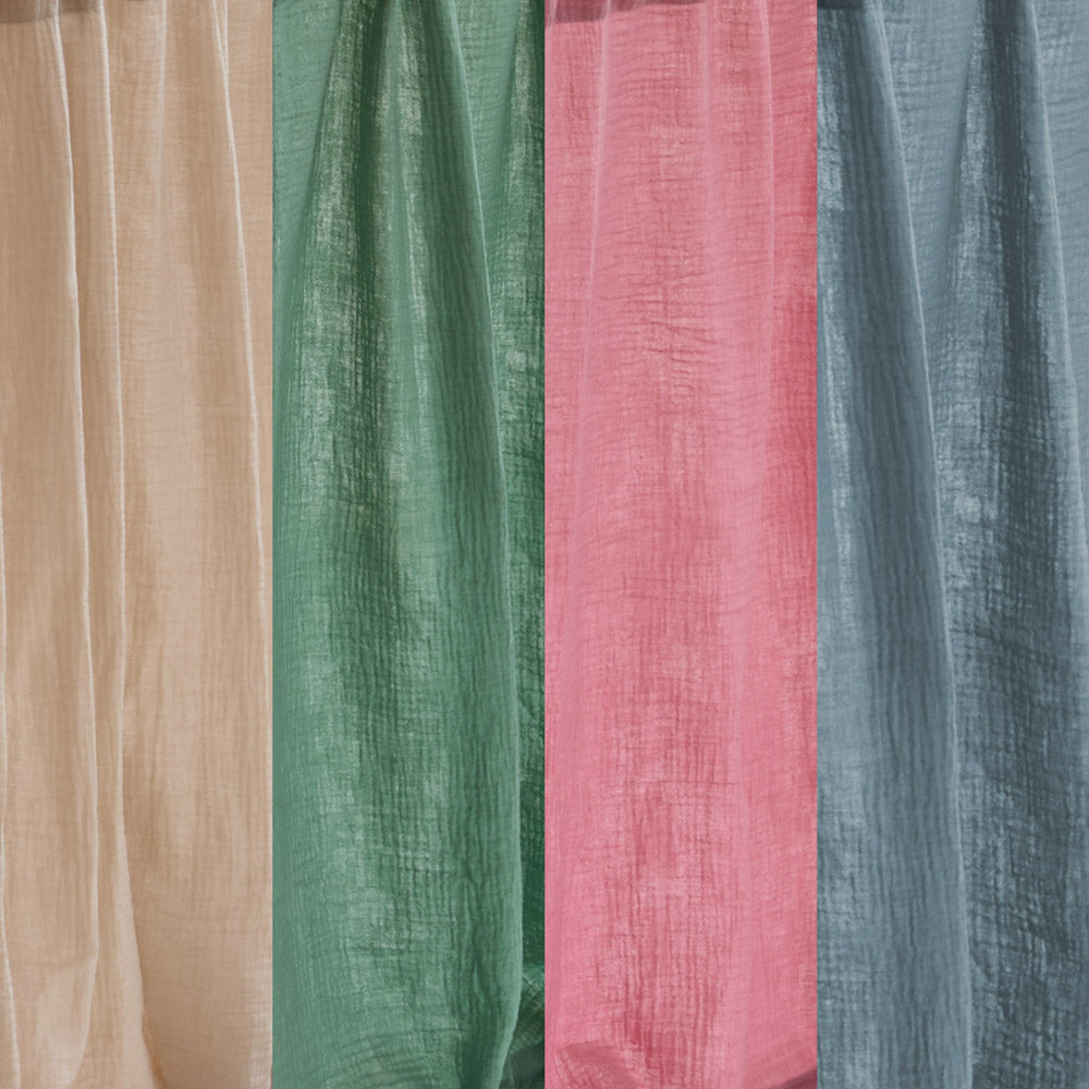 IKEA Kura Vorhang aus Musselin-Stoff