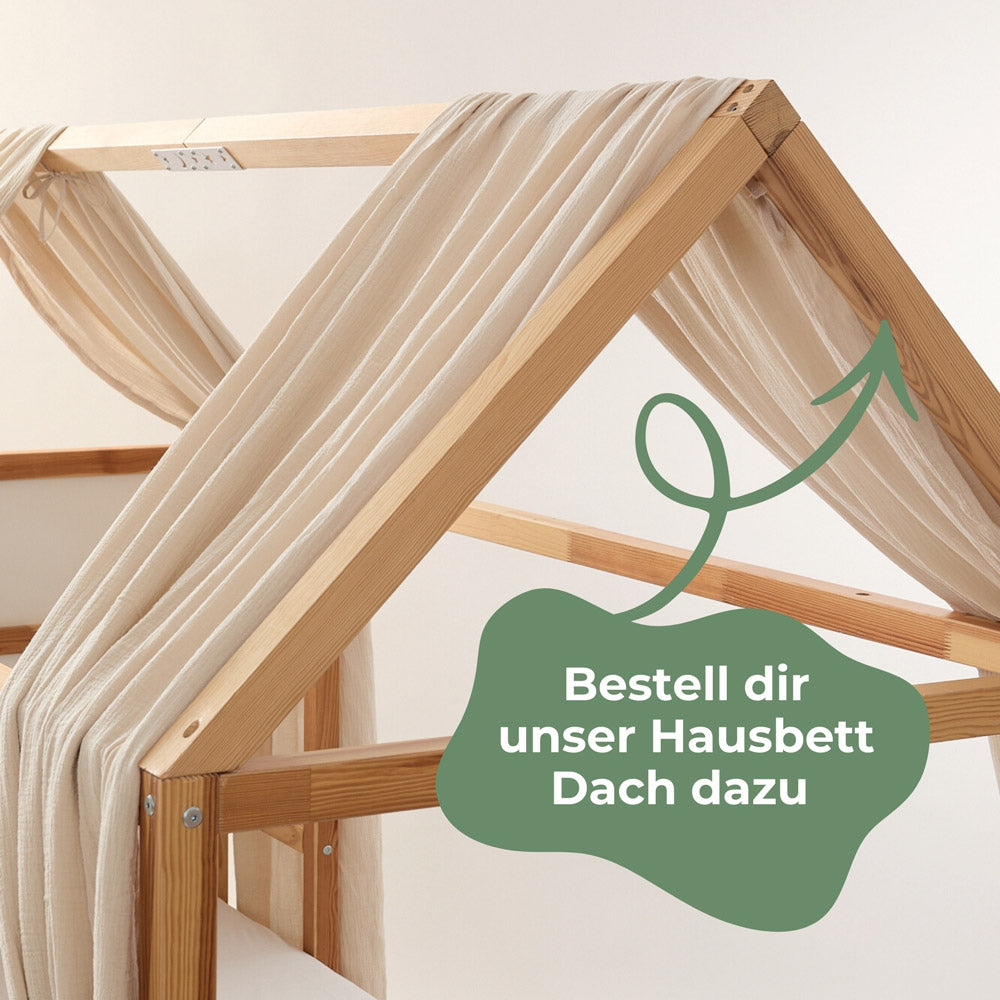 IKEA Kura Baldachin aus Musselin