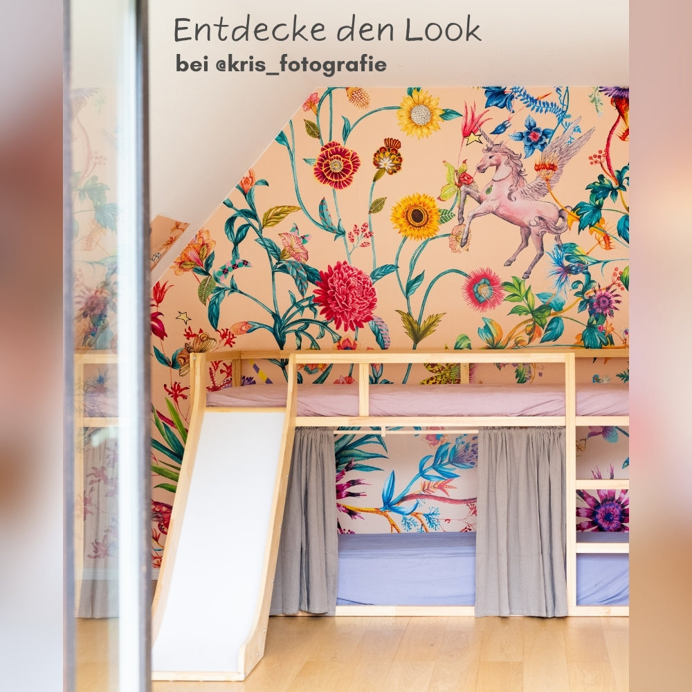 Ikea Kura Kinderbett im Kinderzimmer