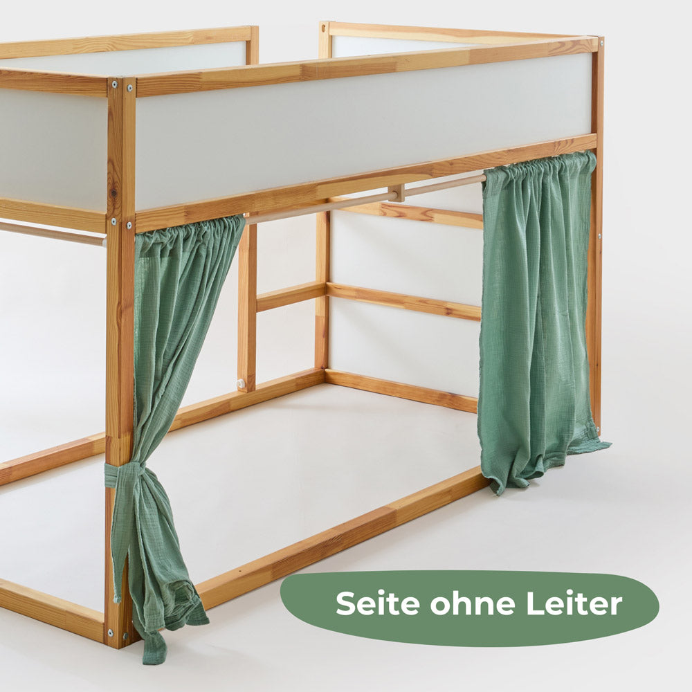 IKEA Kura Vorhang aus Musselin-Stoff