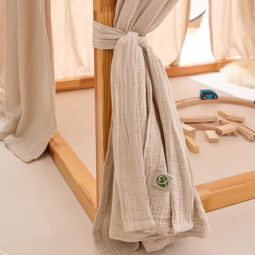 IKEA Kura Vorhang aus Musselin-Stoff