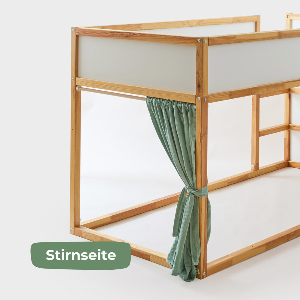 IKEA Kura Vorhang aus Musselin-Stoff