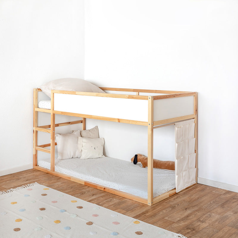 Spielzeugaufbewahrung im 1er Set für Stirnseite Ikea Kura Hochbett